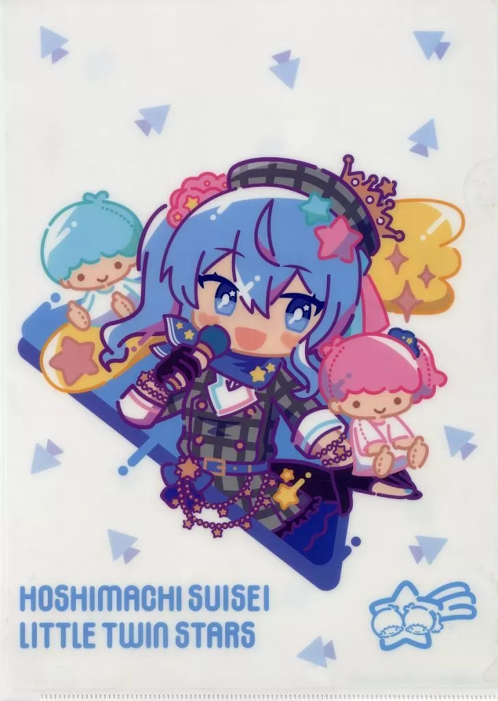 Hoshimachi Suisei - Hololive x Sanrio Characters - Stationery - Plastic Folder - hololive