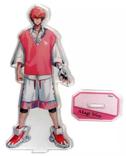 Akagi Wen - Nijisanji Welcome Goods - Acrylic stand - Nijisanji