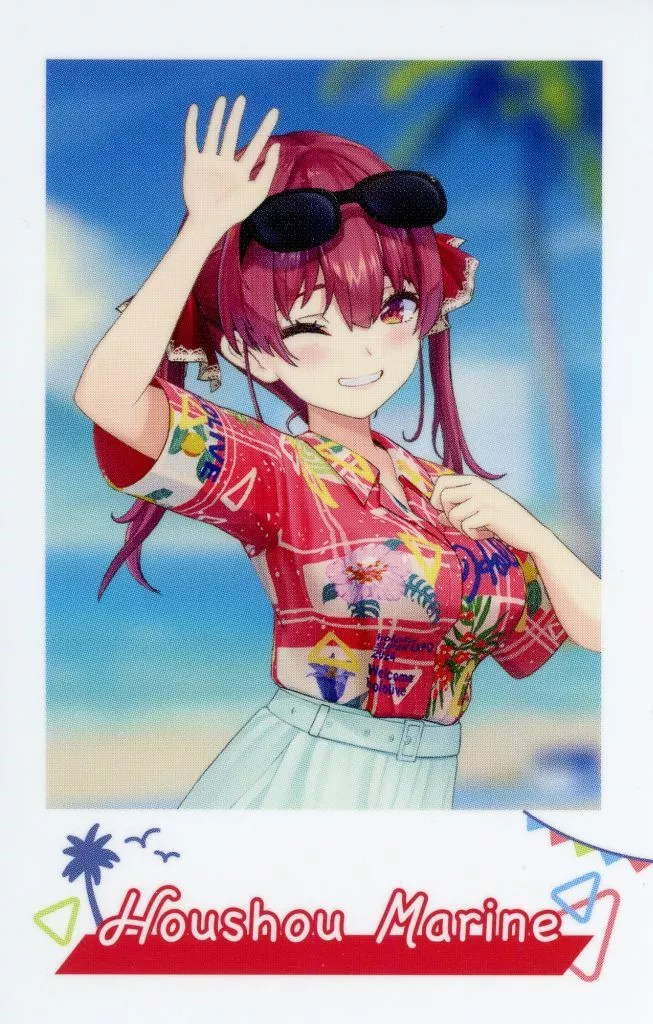 Houshou Marine - Character Card - hololive