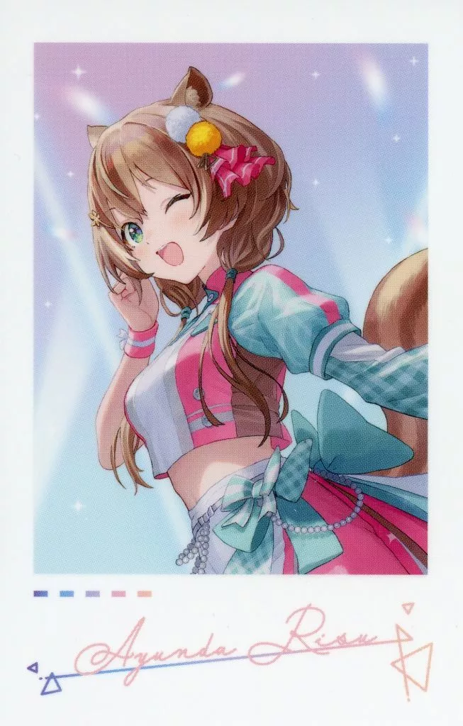 Ayunda Risu - Character Card - hololive