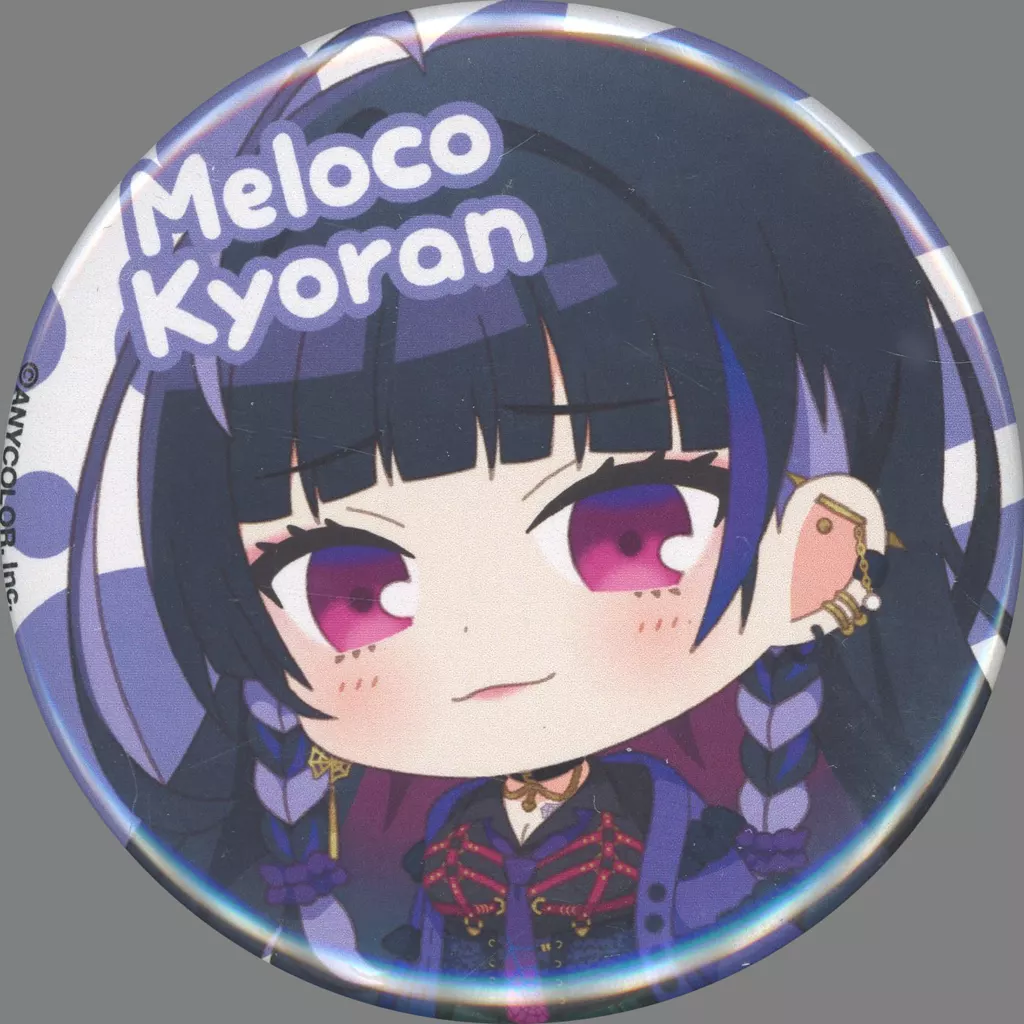 最旬トレンドパンツ Meloco Kyoran - Badge - Nijisanji (狂蘭 メロコ 缶バッジ ピンズ・ピンバッジ・缶バッジ