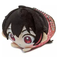 Yuankun - Plush - Mochi Kororin - Key Chain - Colorful Peach