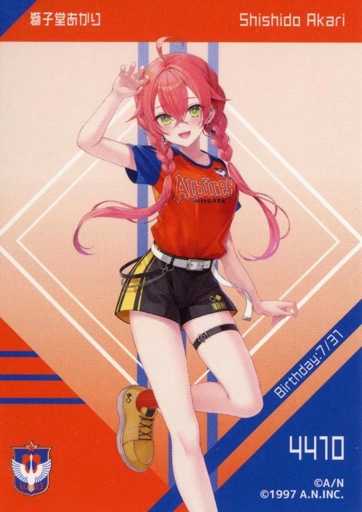 Shishido Akari - Character Card - Nijisanji