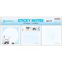 Shirakami Fubuki - Memo Pad - Sticky Note - Stationery - hololive