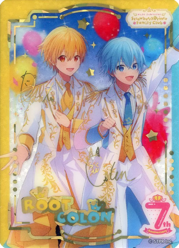 Colon & Root - Character Card - Strawberry Prince