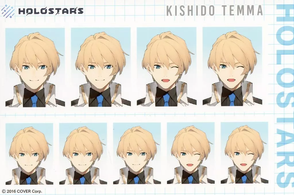 Kishido Temma - Character Card - HOLOSTARS