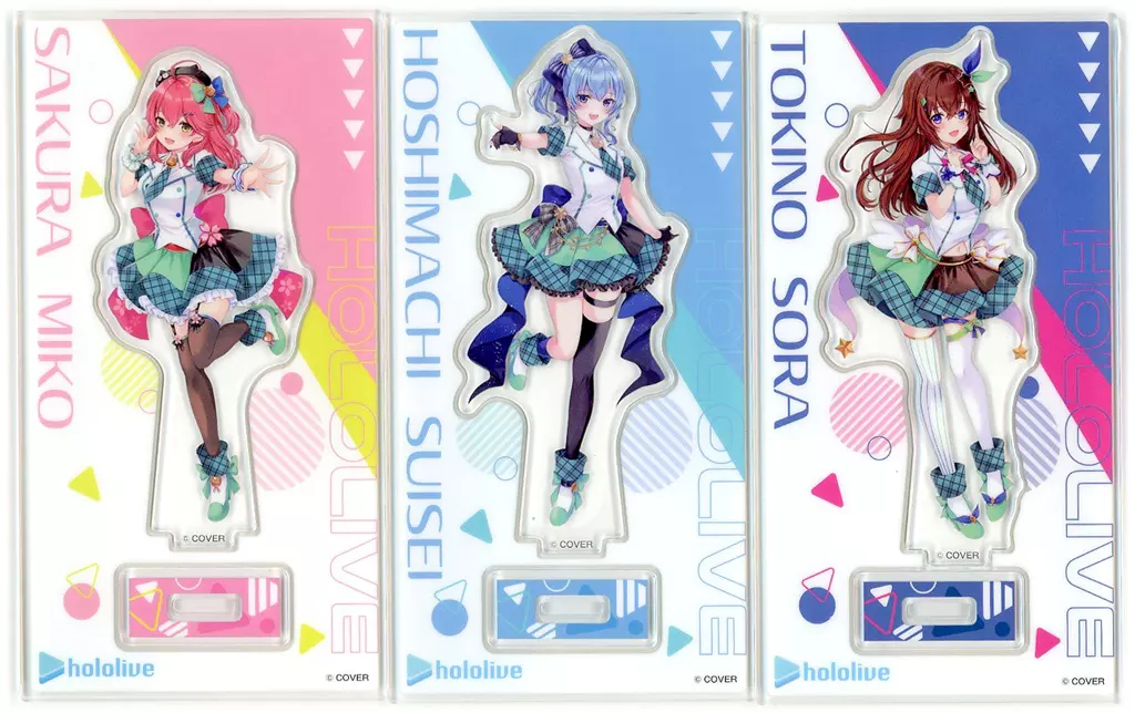 hololive - Acrylic stand - Sakura Miko & Tokino Sora & Hoshimachi Suisei