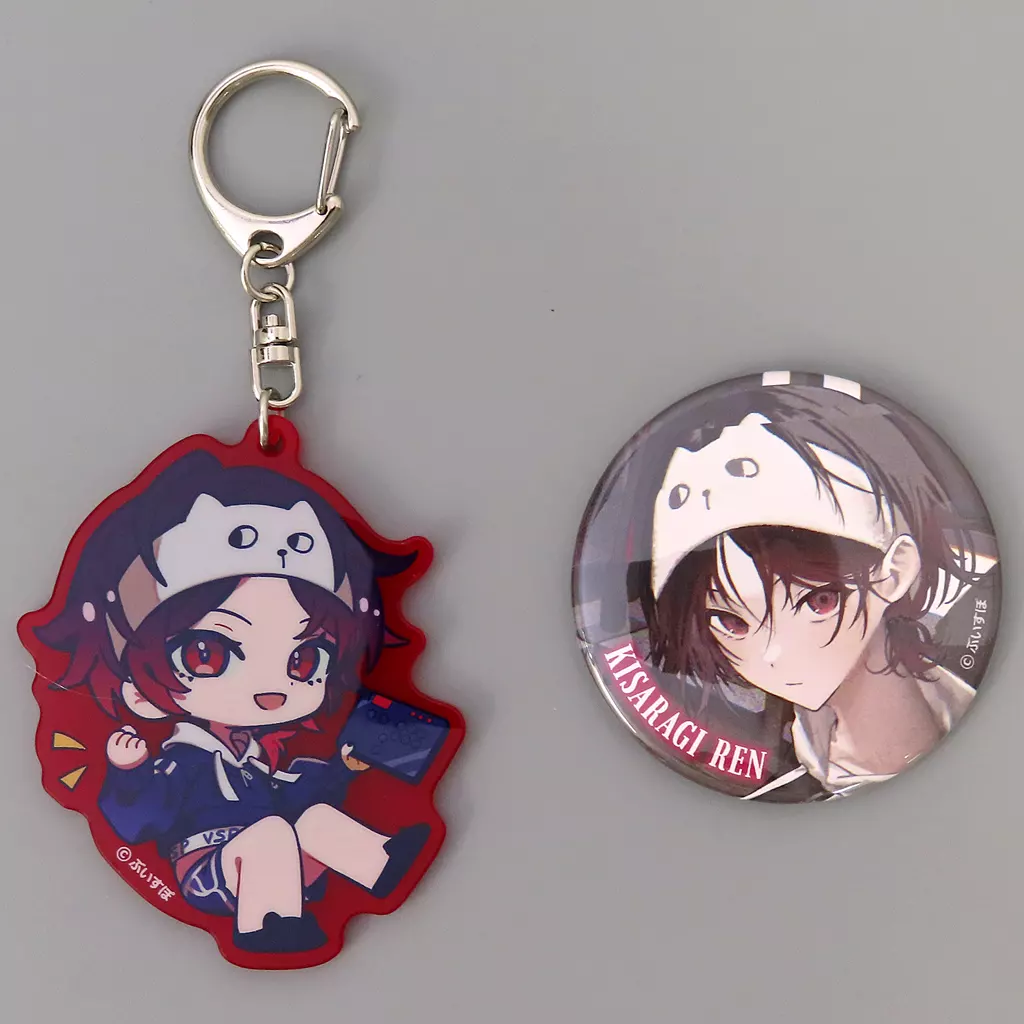 Kisaragi Ren - Yura Yura Acrylic Stand - Acrylic Key Chain - Acrylic stand - Headband - Badge - Key Chain - Postcard - VSPO!