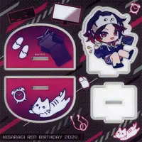 Kisaragi Ren - Yura Yura Acrylic Stand - Acrylic Key Chain - Acrylic stand - Headband - Badge - Key Chain - Postcard - VSPO!