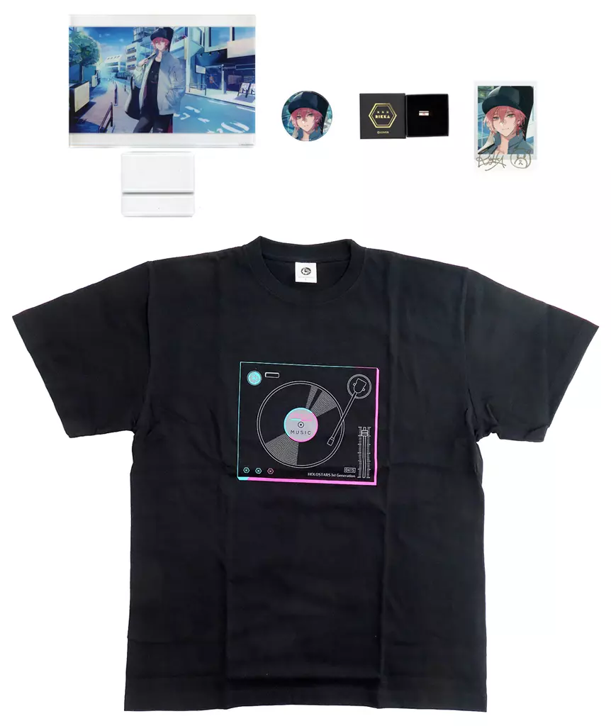 Rikka - Hand-signed - T-shirts - Badge - Acrylic Art Plate - HOLOSTARS