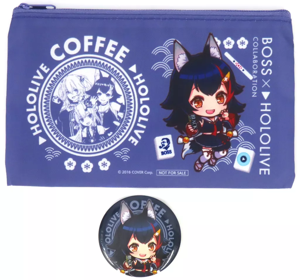 Ookami Mio - Pouch - Badge - hololive