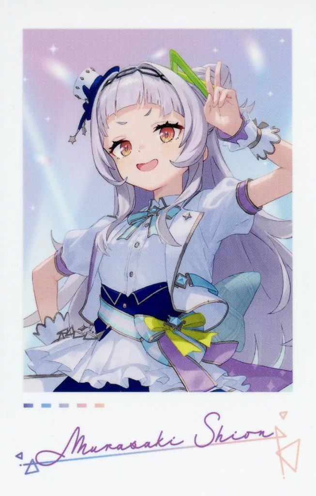 Murasaki Shion - Character Card - hololive