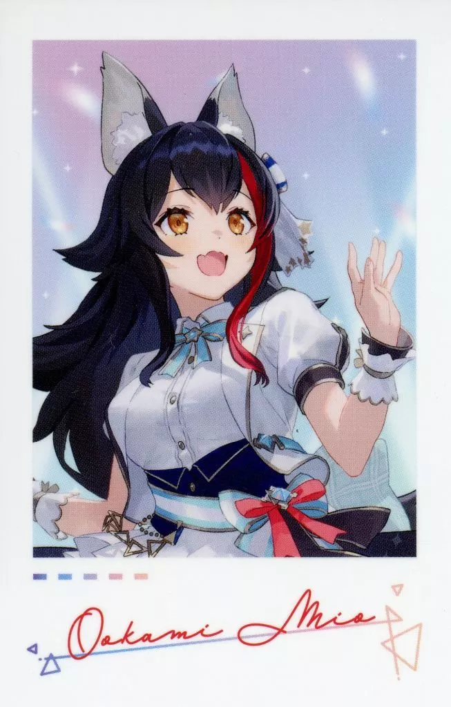 Ookami Mio - Character Card - hololive