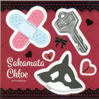 Sakamata Chloe - Hand-signed - Adhesive bandage - Mouse Pad - hololive