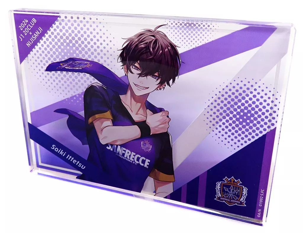 Saiki Ittetsu - Acrylic Block - Nijisanji