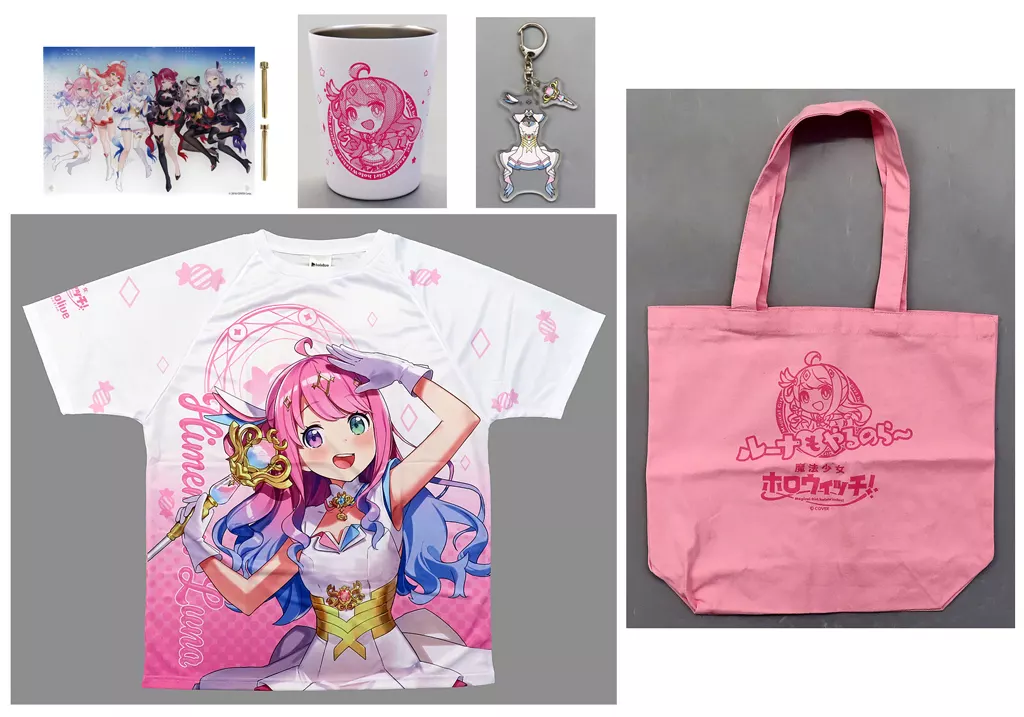 hololive - Acrylic Art Plate - Tumbler, Glass - Bag - T-shirts - Magical Girl holoWitches