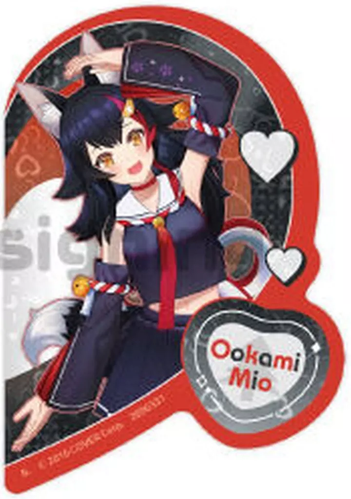 Ookami Mio - hololive Kira Stickers set - Stickers - holoX