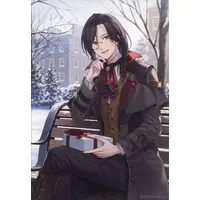 Shellin Burgundy - Canvas Board - Nijisanji