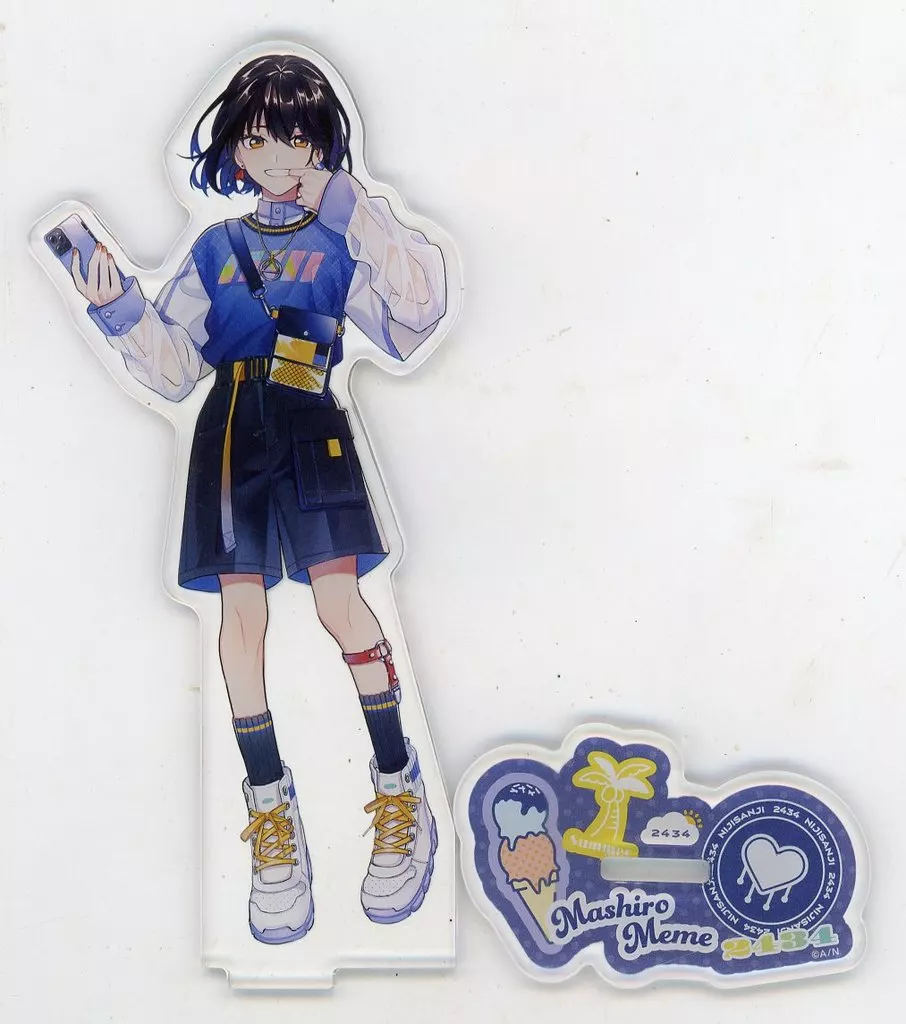 Mashiro Meme - Nijisanji Summer Date - Acrylic stand - Nijisanji