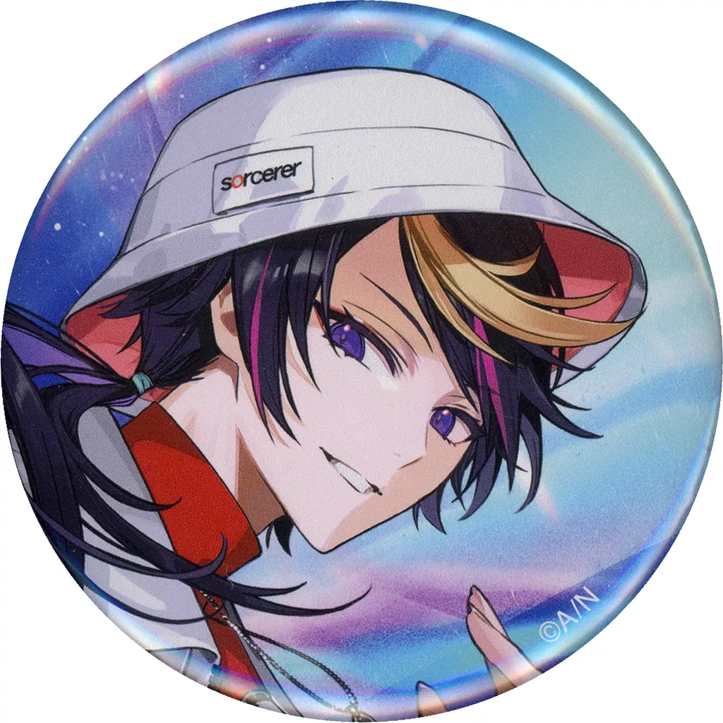 Shu Yamino - Badge - Nijisanji (闇ノシュウ 「バーチャルYouTuber にじさんじ NIJISANJI EN  SUMMER JAM ランダム缶バッジ」) (USED) | Buy from VTuber Republic - Online Shop for  Japanese VTuber Merchandise