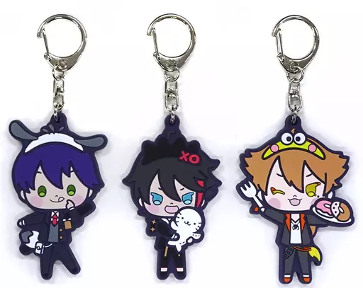 Nijisanji - Nijisanji x Sanrio characters - Key Chain - Fushimi Gaku & Saegusa Akina & Kenmochi Toya