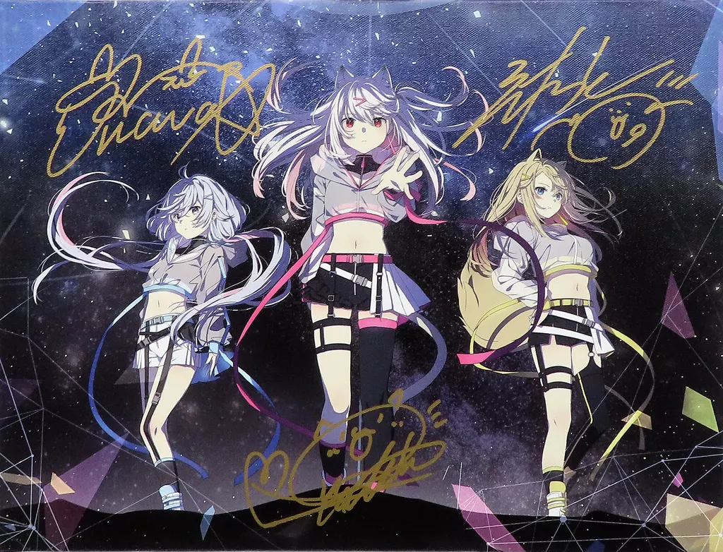 Kagura Nana - Hand-signed - Canvas Board - VTuber