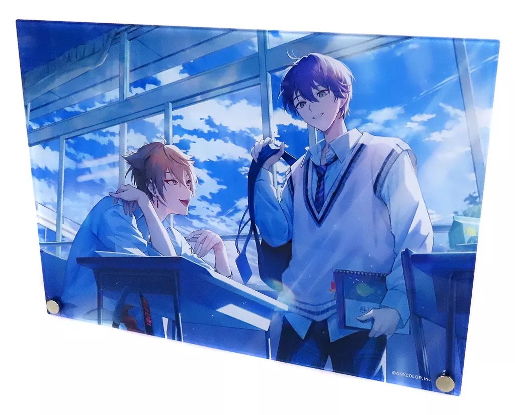 Fushimi Gaku & Kenmochi Toya - Nijisanji If We Were - Acrylic Art Plate - Togabito
