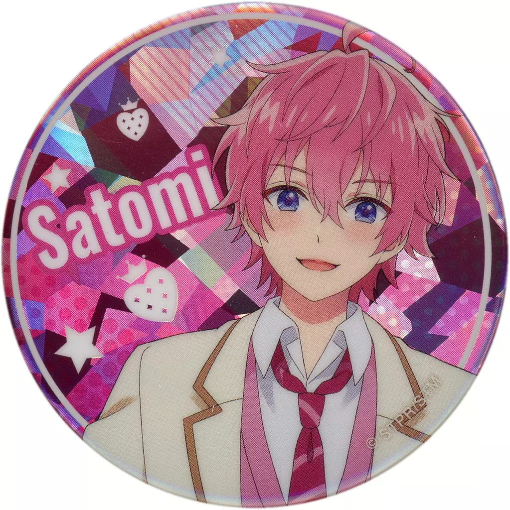 Satomi - Badge - Strawberry Prince