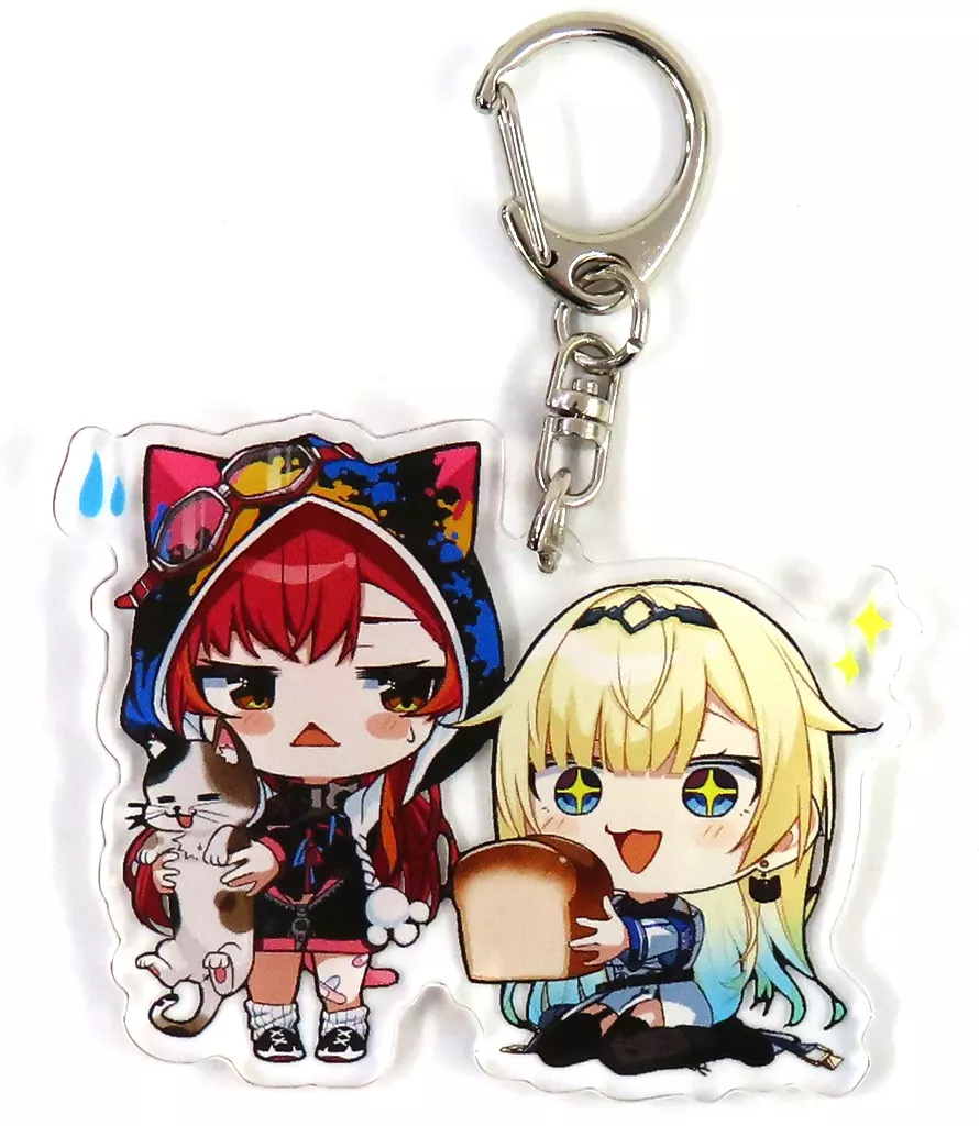 Aizawa Ema & Nekota Tsuna - Acrylic Key Chain - Key Chain - VTuber