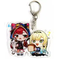 Aizawa Ema & Nekota Tsuna - Acrylic Key Chain - Key Chain - VTuber