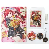 Ratna Petit - Badge - Acrylic Art Plate - Canvas Board - Birthday Merch Complete Set - Nijisanji