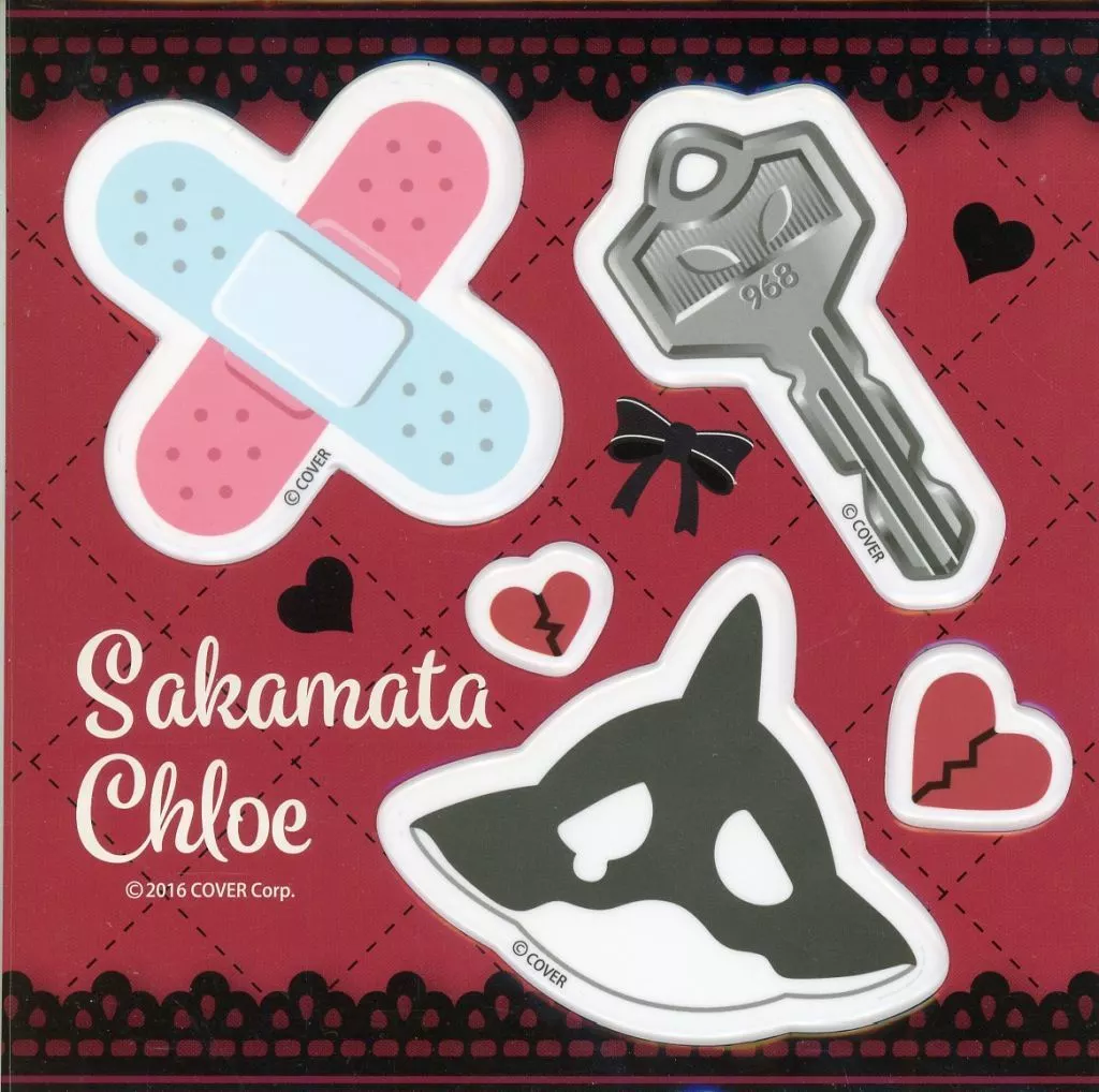 Sakamata Chloe - Adhesive bandage - Stickers - hololive