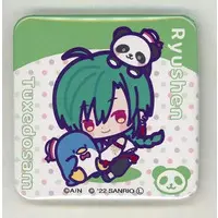 Ryushen - Nijisanji x Sanrio characters - Badge - Nijisanji
