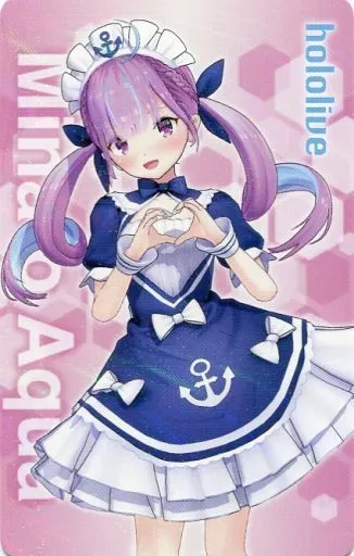 Minato Aqua - Character Card - hololive