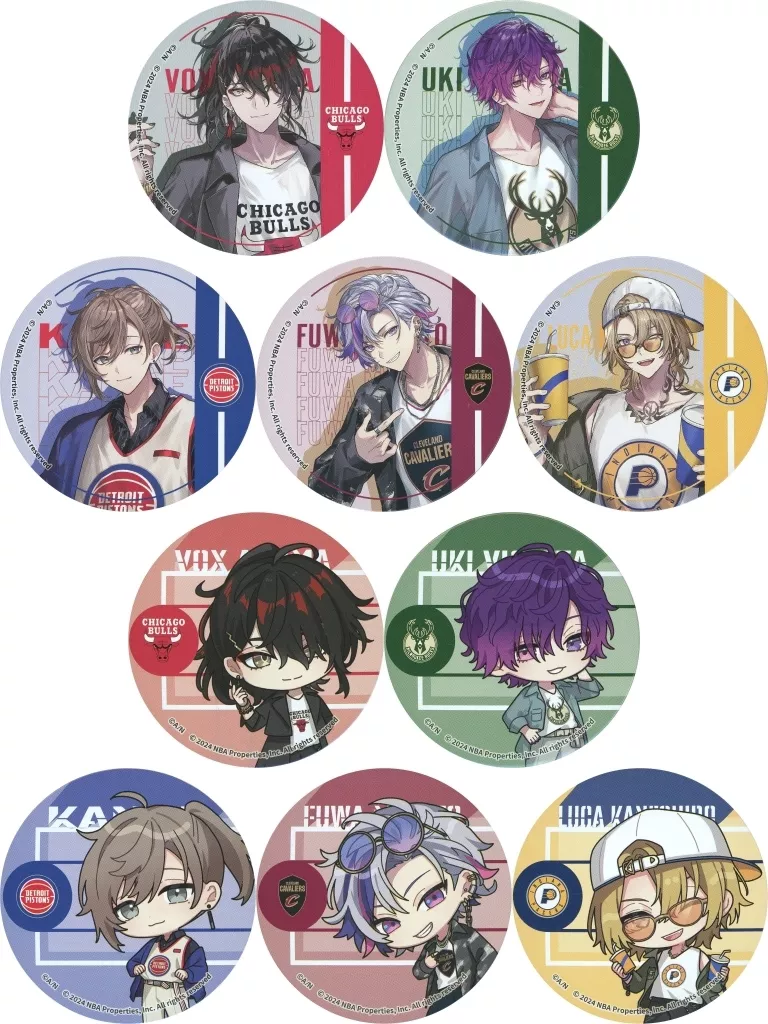 Nijisanji - NBA x NIJISANJI EN - Badge