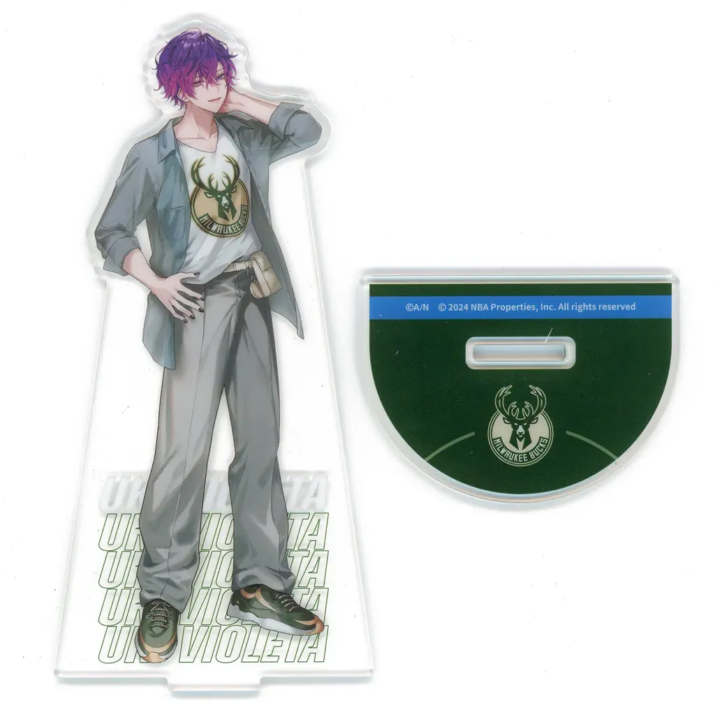 Uki Violeta - NBA x NIJISANJI EN - Acrylic stand - Nijisanji