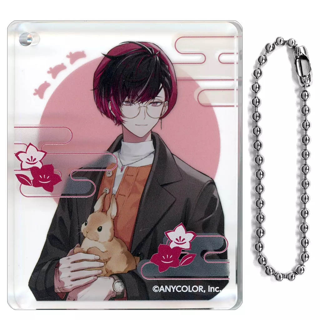 Ver Vermillion - Acrylic Art Plate - Key Chain - Nijisanji