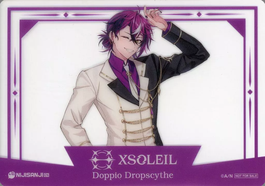 Doppio Dropscythe - Character Card - Luxiem