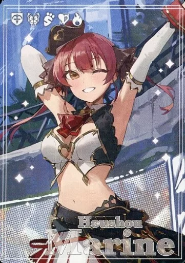 Houshou Marine - HOLOLIVE FANTASY - Character Card - hololive