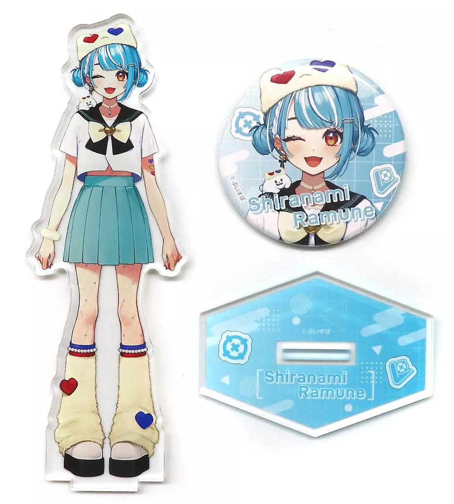 Shiranami Ramune - Acrylic stand - Badge - VSPO!