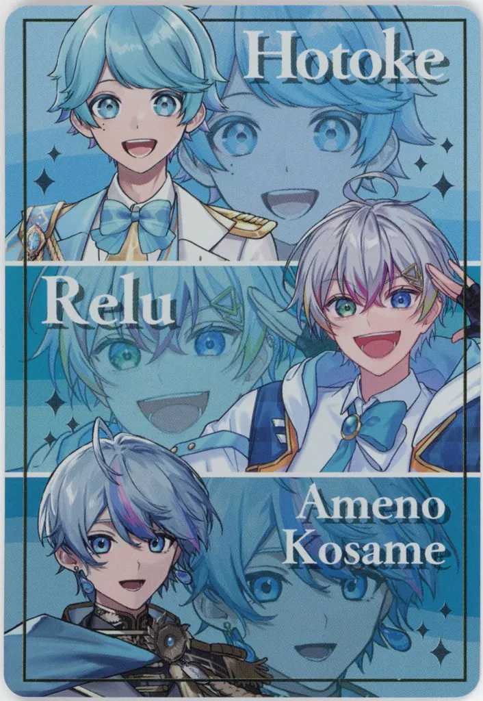 Ireisu - Character Card - Relu & hotoke & Ameno Kosame