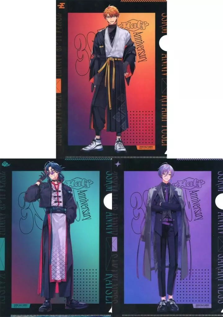 3SKM - Stationery - Plastic Folder - Sakaki Ness & Kaisei & Kitami Yusei