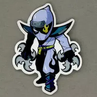 Zeder - Stickers - Crazy Raccoon