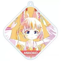 Virtual Noja Loli Kitsunemusume Youtuber Ojisan - Acrylic Key Chain - Key Chain - VTuber