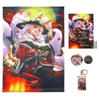 Nina Kosaka - Tapestry - Badge - Acrylic Art Plate - Birthday Merch Complete Set - Acrylic Key Chain - Nijisanji