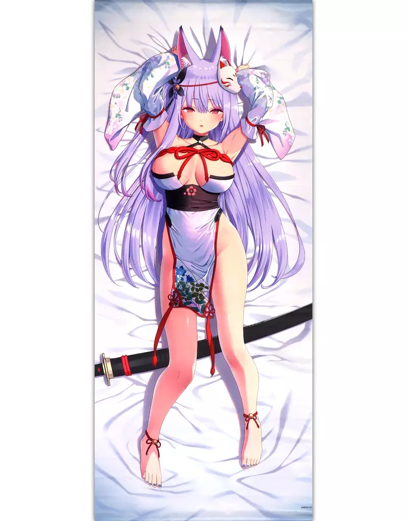 Kamishiro Natsume - Life-Size Tapestry - DMM Scratch! - Tapestry - VTuber