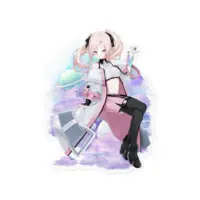 Hoshifuri Iku - Stickers - PRISM Project Size-160 x 160 (mm)