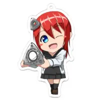 Hachino Hachi - Key Chain - Acrylic Key Chain - VTuber Size-70 x 70 (mm)