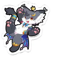 Koneko no Lu - Key Chain - Acrylic Key Chain - VTuber Size-70 x 70 (mm)