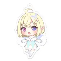 Kisuma Riana - Key Chain - Acrylic Key Chain - VTuber Size-70 x 70 (mm)